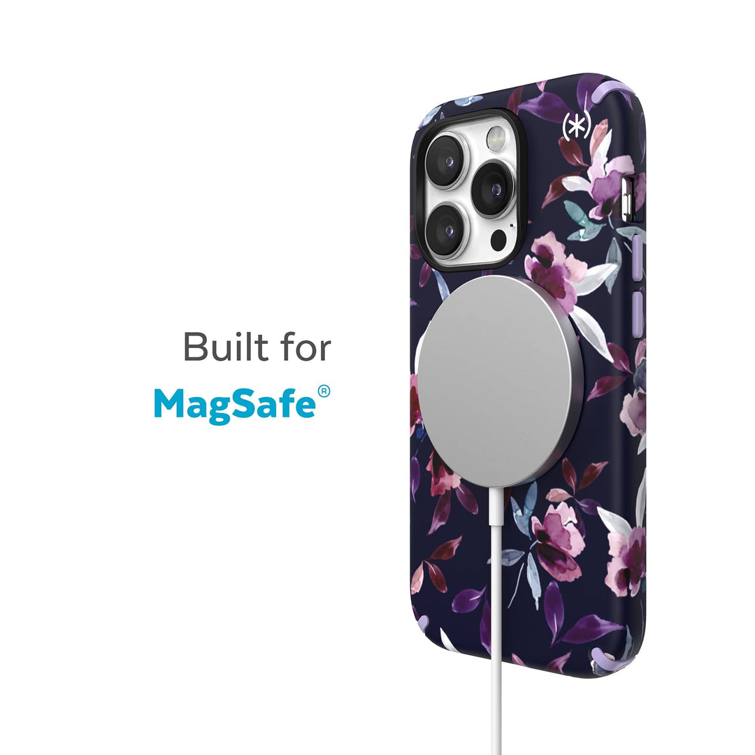 Apple iPhone 14 Pro Max パープル + PITAKAケース EvoMax - Apple iPhone 14 Pro Max Case MagSafe Compatible - Frosted