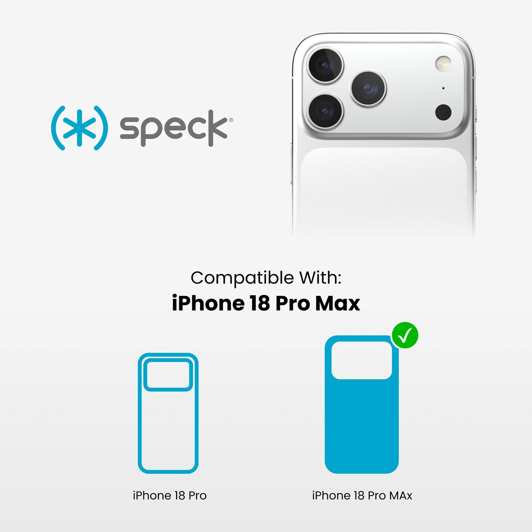 Presidio Lux Glitter MagSafe Apple iPhone 18 Pro Max Case by Speck ...