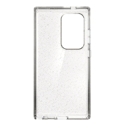 Straight-on view of inside of phone case#color_clear-gold-glitter