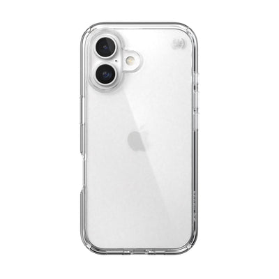 Back view of the phone case with phone inside from straight on#color_clear