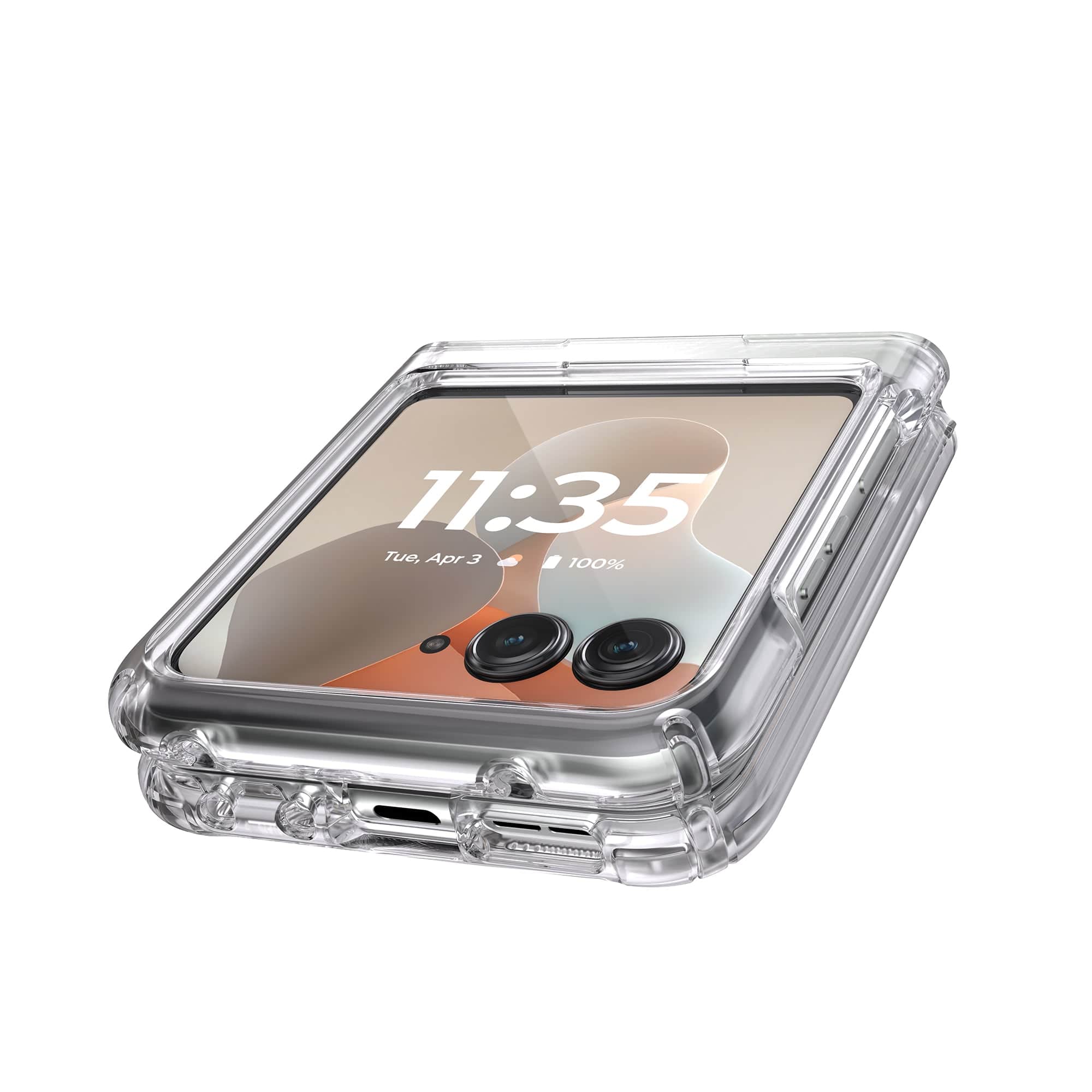 Presidio Perfect-Clear Fold Motorola razr (2025) Case - Thumbnail 3