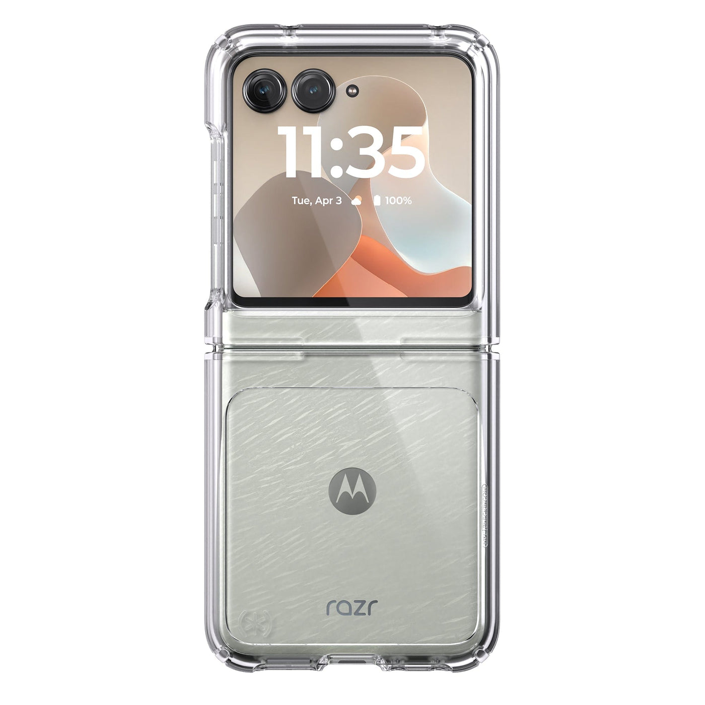 Presidio Perfect Clear Fold Motorola Razr 2024 2026 Case By Speck presidio-perfect-clear-fold-motorola-razr-2024-2026-case-by-speck