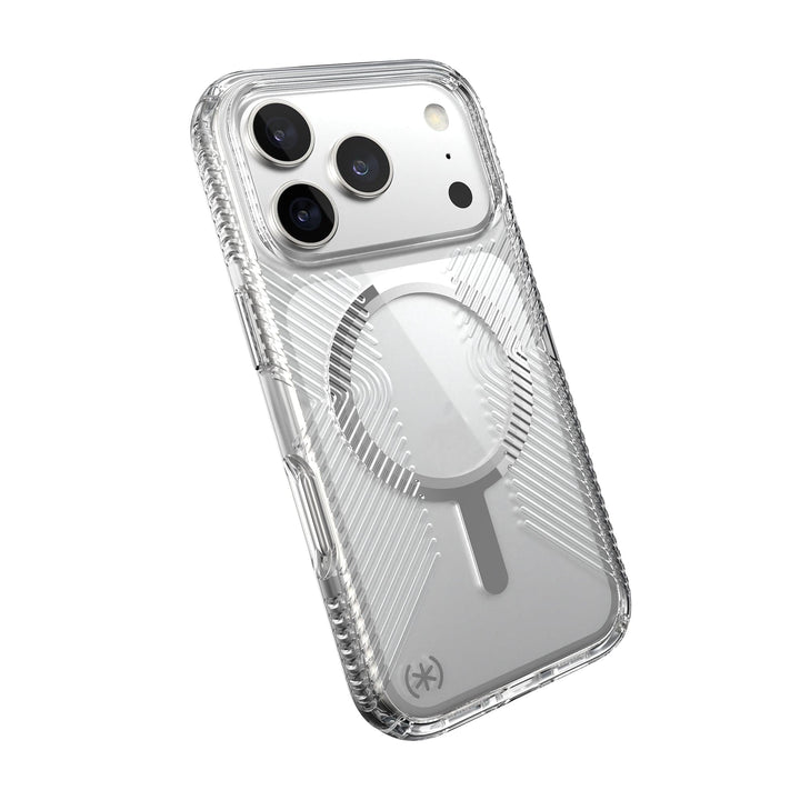 Speck Presidio Perfect-Clear Grip MagSafe Apple iPhone 17 Pro Case