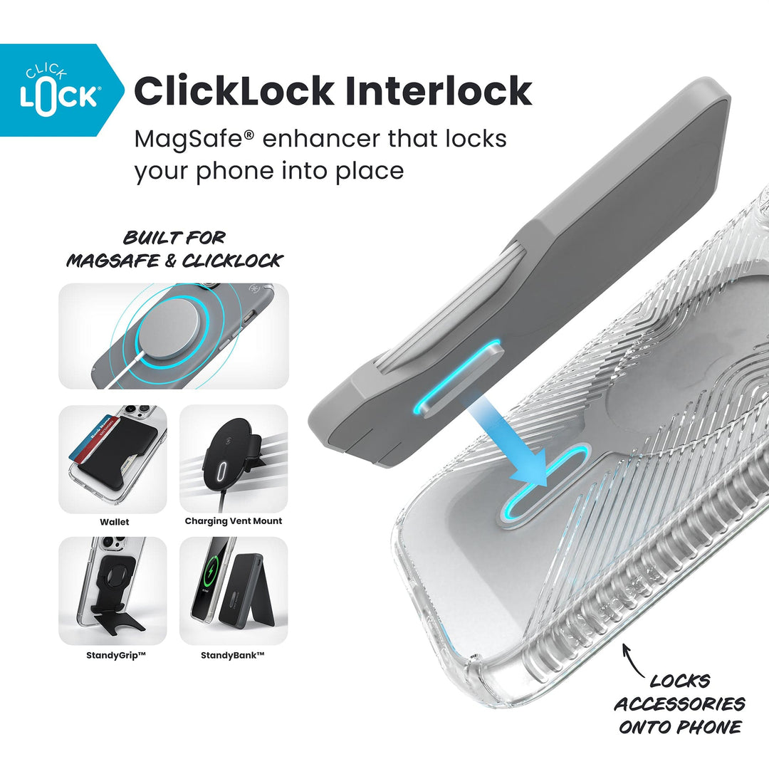 Speck Presidio Perfect Clear MagSafe Case For IPhone 17 Pro (clear