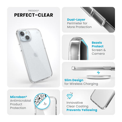 Presidio Perfect-Clear iPhone 15 Plus Cases