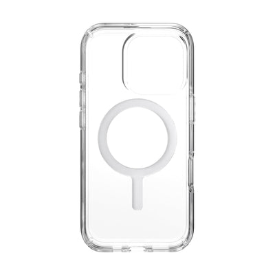 Inside view of empty phone case from straight-on#color_clear-chrome