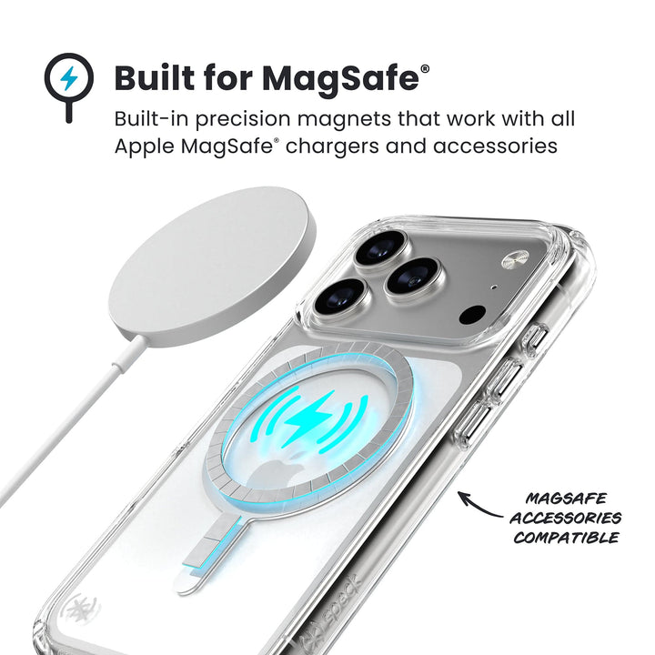 Speck Presidio Perfect-Clear MagSafe Apple iPhone 17 Pro Case Best