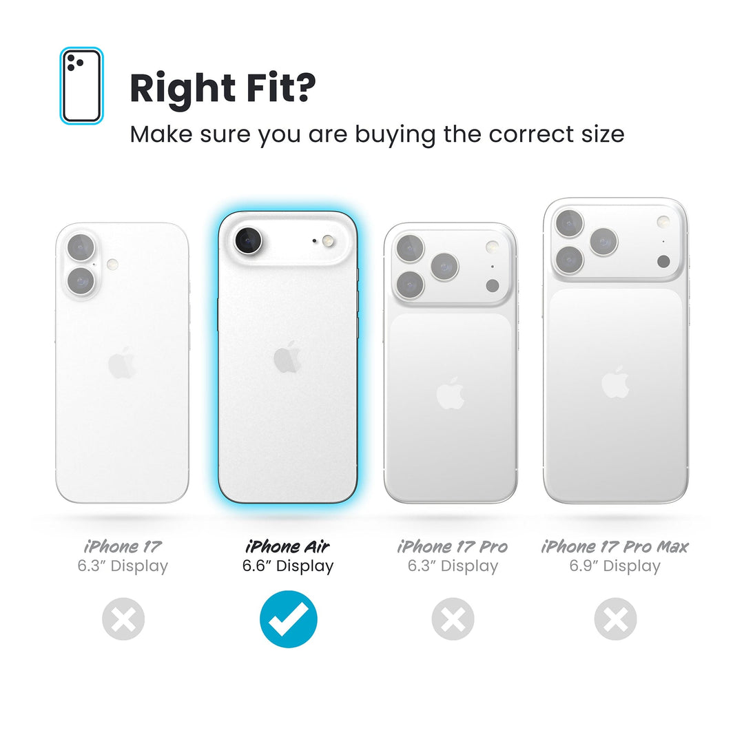 Speck Presidio Perfect-Clear MagSafe Apple iPhone Air Case Best