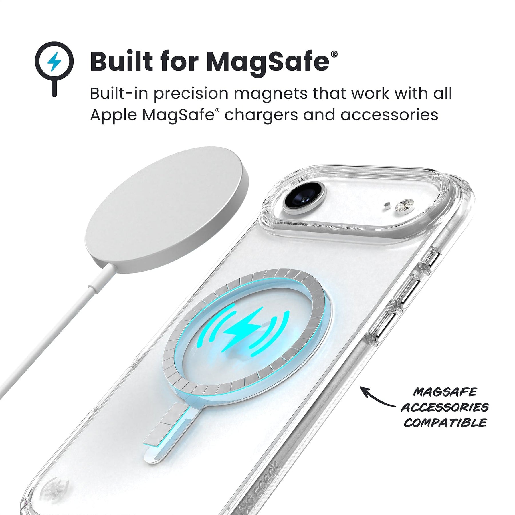 Presidio Perfect-Clear MagSafe Apple iPhone Air Case by Speck Products ...