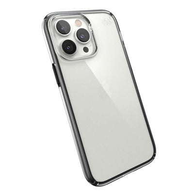 Tilted three-quarter angled view of back of phone case