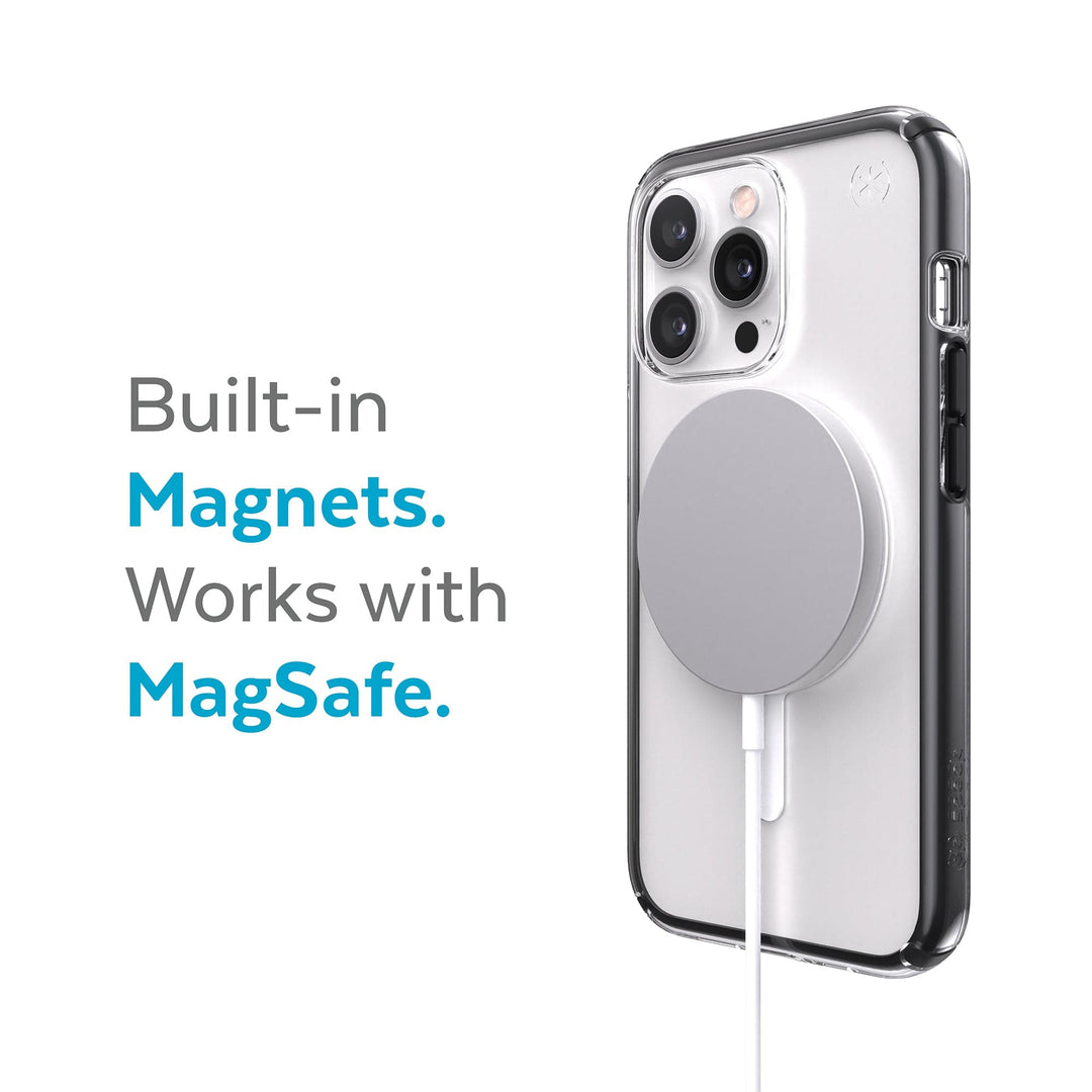 Speck Presidio Perfect-Clear with Impact Geometry MagSafe iPhone