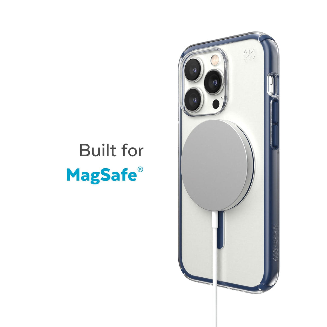 Speck Presidio Perfect-Clear with Impact Geometry MagSafe iPhone