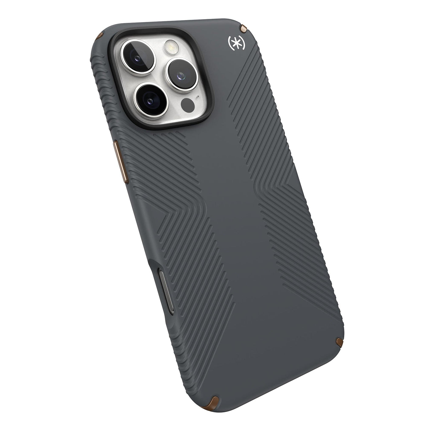 Speck Presidio Grip Custodia Per IPhone 11 Pro Max – Protezione Militare, Grigio Marmo Antracite