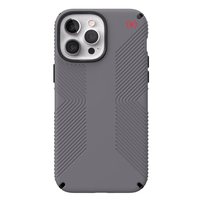 View of the back of the phone case from straight on#color_graphite-grey-black-bold-red