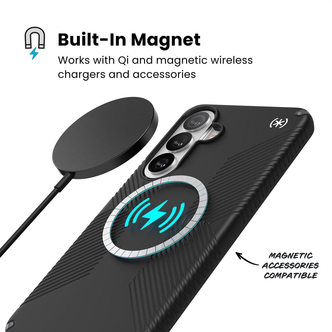 Speck Presidio2 Grip Magnet Samsung Galaxy S26+ Case Best Galaxy S26+ - $49.99 Speck Presidio2 Grip Magnet Samsung Galaxy S26+ Case Best Galaxy S26+ - $49.99