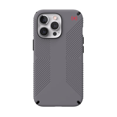 View of the back of the phone case from straight on#color_graphite-grey-black-bold-red