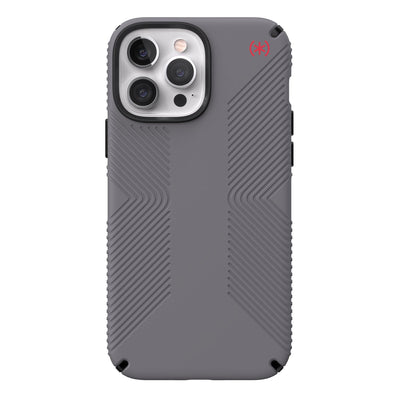 View of the back of the phone case from straight on#color_graphite-grey-black-bold-red