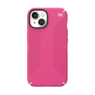 View of the back of the phone case from straight on#color_digital-pink-blossom-pink