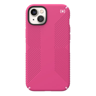 View of the back of the phone case from straight on#color_digital-pink-blossom-pink