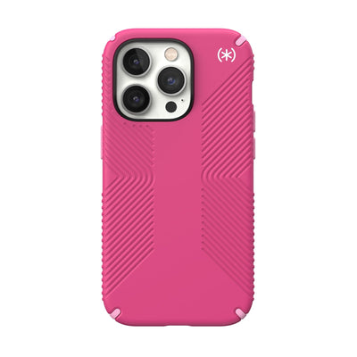 View of the back of the phone case from straight on#color_digital-pink-blossom-pink