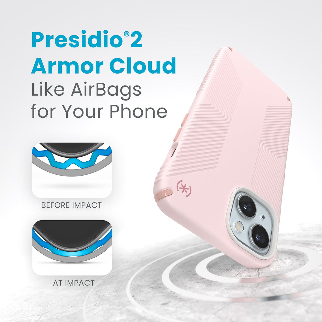 Speck Presidio2 Pro Custodia Per IPhone 15 Pro – Compatibile MagSafe, Antiscivolo, Protezione Cadute 3 Metri - 2