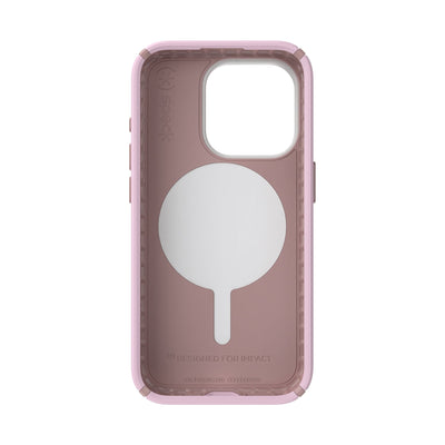 Straight-on view of inside of phone case.#color_soft-lilac-carnation-petal