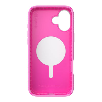 Inside view of empty phone case from straight-on#color_true-pink-shocking-pink