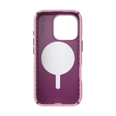 Inside view of empty phone case from straight-on#color_wednesday-pink-boysenberry-purple