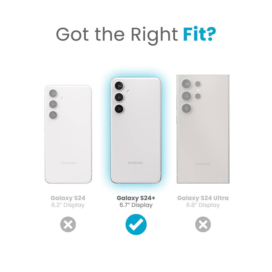 Speck Presidio2 Grip Samsung Galaxy S24+ Cases Best Galaxy S24+