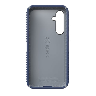 Straight-on view of inside of phone case.#color_coastal-blue-dust-grey