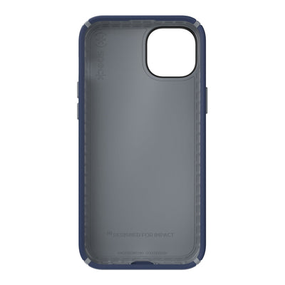 Straight-on view of inside of phone case.#color_coastal-blue-dust-grey