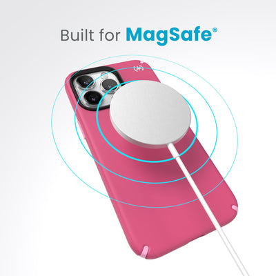 Speck Presidio2 Pro MagSafe iPhone 14 Pro Max Cases Digital Pink/Blossum Pink