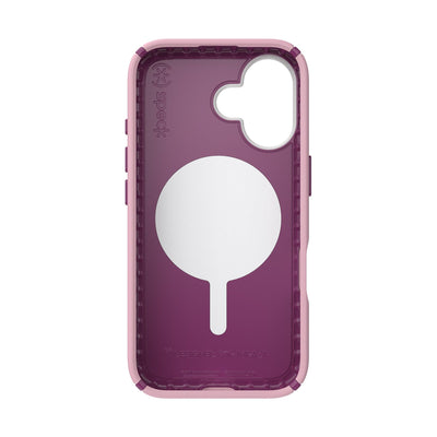 Inside view of empty phone case from straight-on#color_wednesday-pink-boysenberry-purple