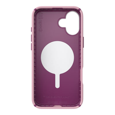 Inside view of empty phone case from straight-on#color_wednesday-pink-boysenberry-purple