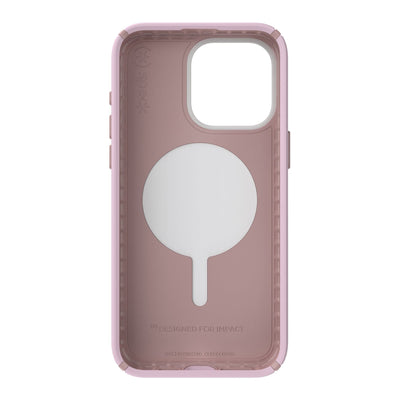 Straight-on view of inside of phone case.#color_soft-lilac-carnation-petal