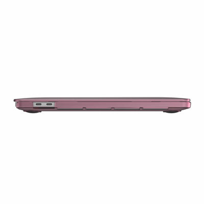 Side view of the MacBook with the laptop closed.#color_crystal-pink