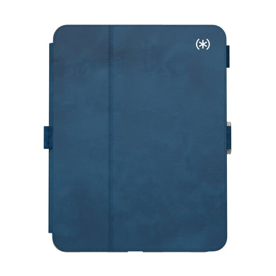 Straight-on view of the front of the case, with folio closed.#color_deep-sea-pull-up-parchment-early-grey