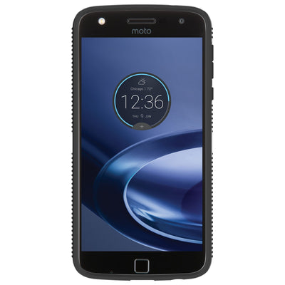 Speck Moto Z Play Black/Black CandyShell Grip Motorola Moto Z Play Cases Phone Case