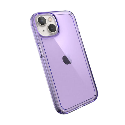Tilted three-quarter angled view of back of phone case#color_amethyst-tint