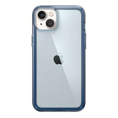 View of the back of the phone case from straight on#color_glass-navy-winter-navy