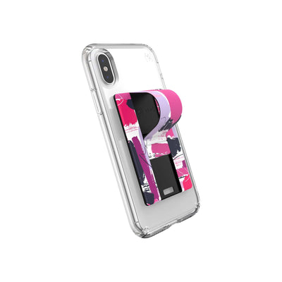 Speck GrabTab Paintsplatter Pink GrabTab Fine Art Collection Phone Case