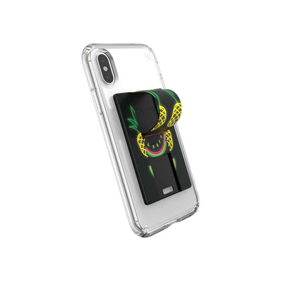 Speck GrabTab Pineappleface GrabTab Neon Nights Collection Phone Case