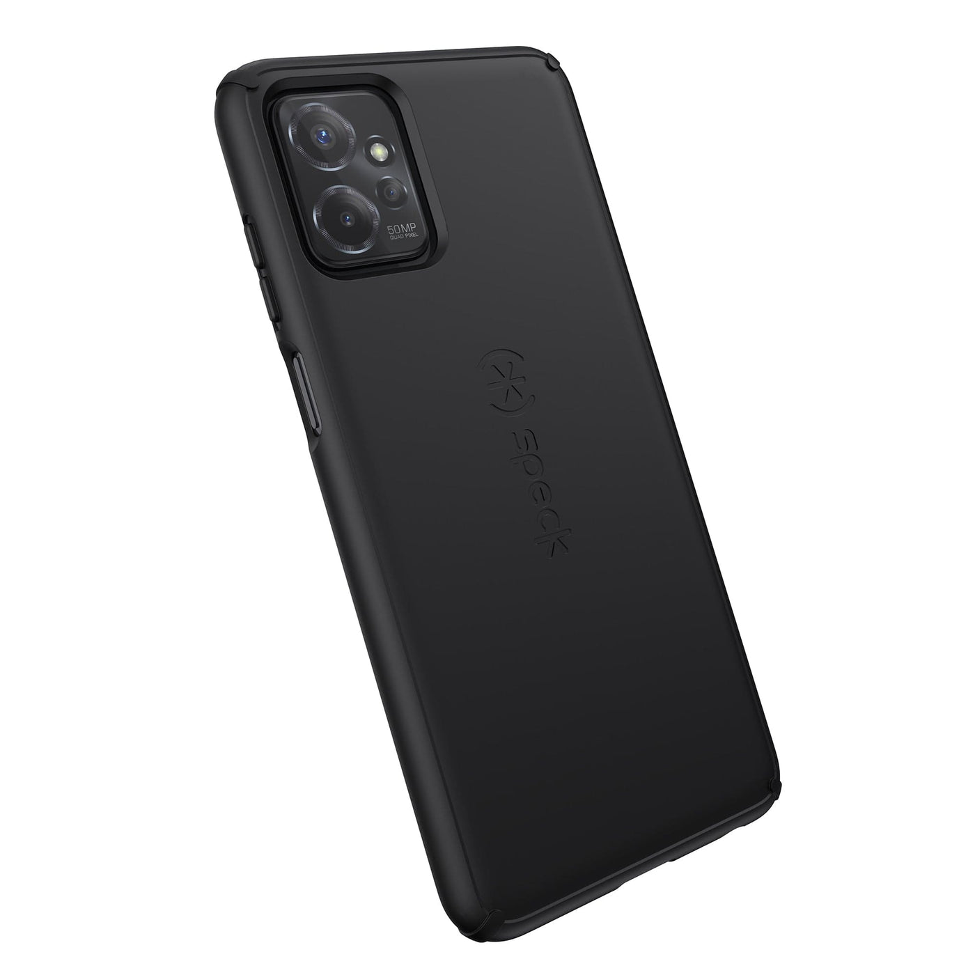 Speck IMPACTHERO Custodia Protettiva Per Motorola Edge 2022 - Resistente Agli Urti (Nero/Grigio Ardesia)