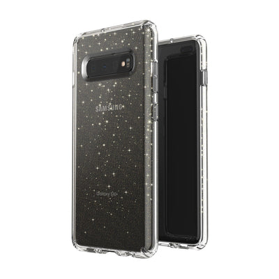 Speck Galaxy S10+ Presidio Clear + Glitter Galaxy S10+ Cases Phone Case