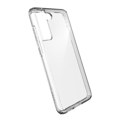 Speck Galaxy S21 FE 5G Clear Presidio ExoTech Clear Galaxy S21 FE 5G Cases Phone Case