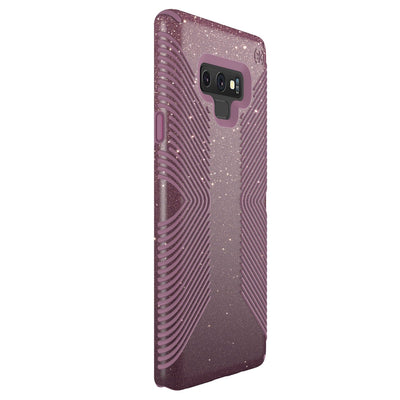 Speck Galaxy Note9 Starlit Purple with Gold Glitter/Cattleya Pink Presidio Grip + Glitter Samsung Galaxy Note9 Cases Phone Case