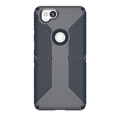 Speck Google Pixel 2 Graphite Grey/Charcoal Grey Presidio Grip Google Pixel 2 Cases Phone Case