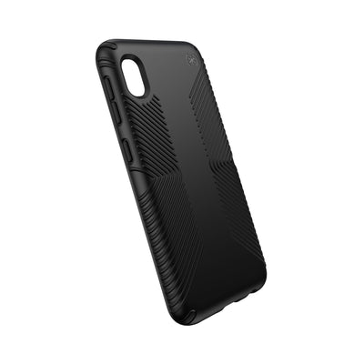 Speck Galaxy A10e Black/Black Presidio Grip Samsung Galaxy A10e Cases Phone Case