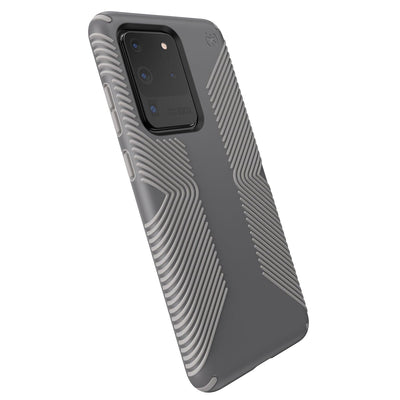 Speck Galaxy S20 Ultra Graphite Grey/Cathedral Grey Presidio Grip Samsung Galaxy S20 Ultra Cases Phone Case