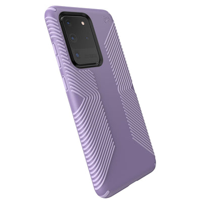Speck Galaxy S20 Ultra Marabou Purple/Concord Purple Presidio Grip Samsung Galaxy S20 Ultra Cases Phone Case